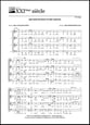 Do not stand at my grave SATB choral sheet music cover